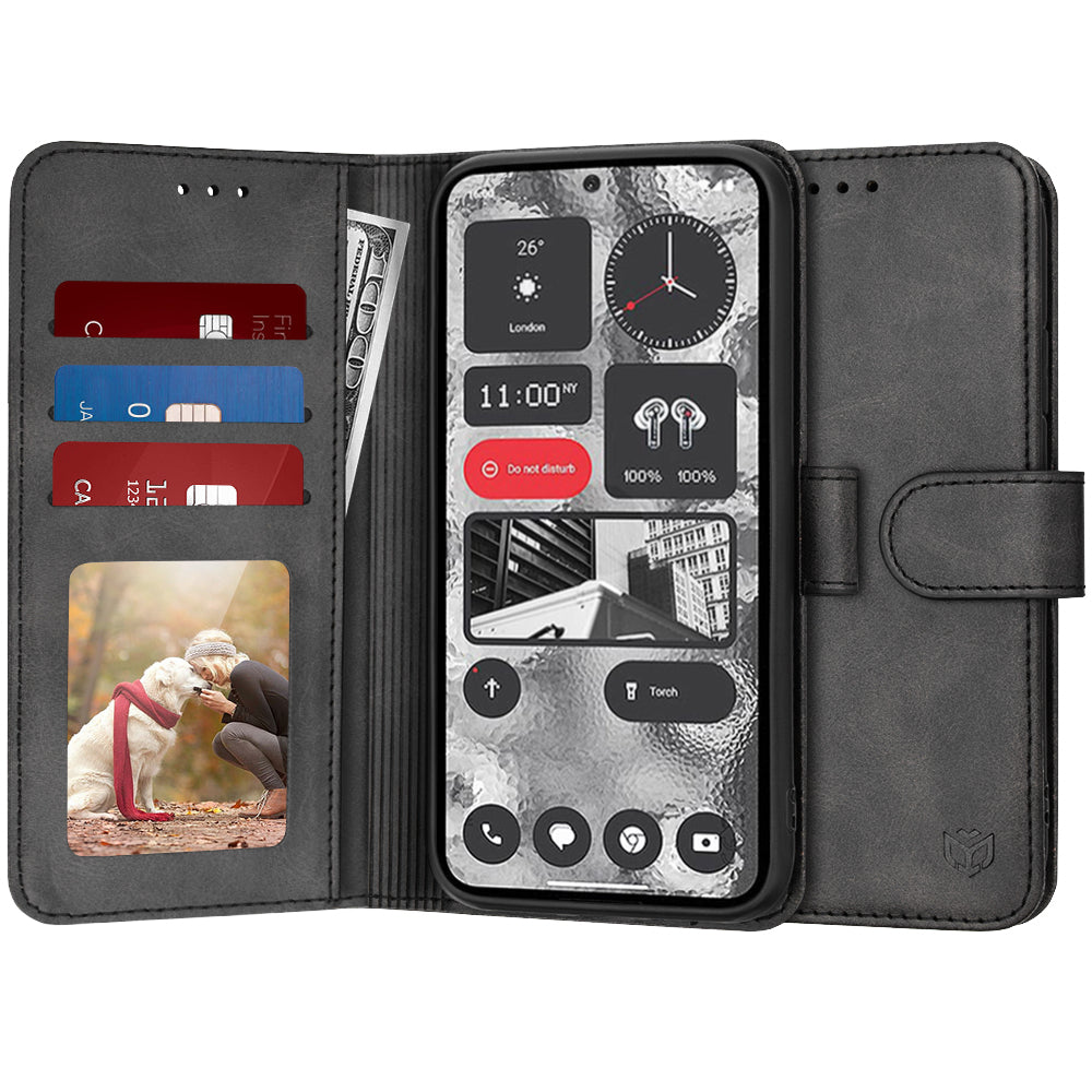 Funda para Nothing Phone (2), Techsuit, Diary Book, Negra