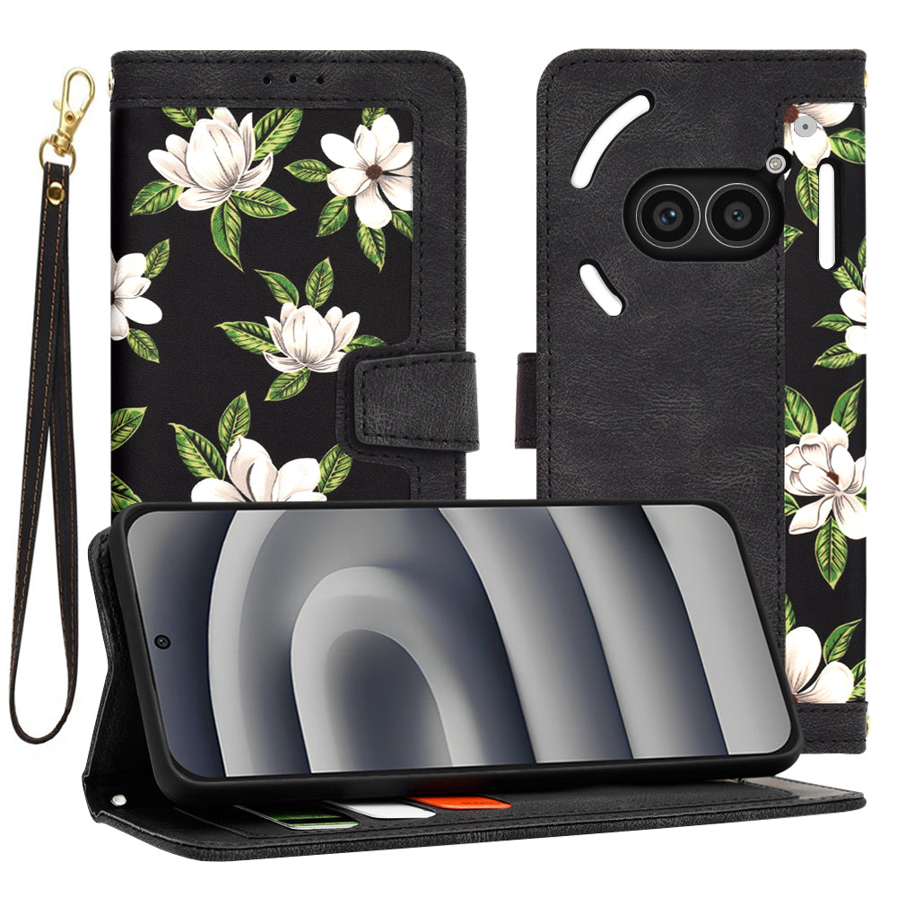 Funda para Nothing Phone (2a) Plus / Phone (2a), Techsuit, FlipCraft, Negra