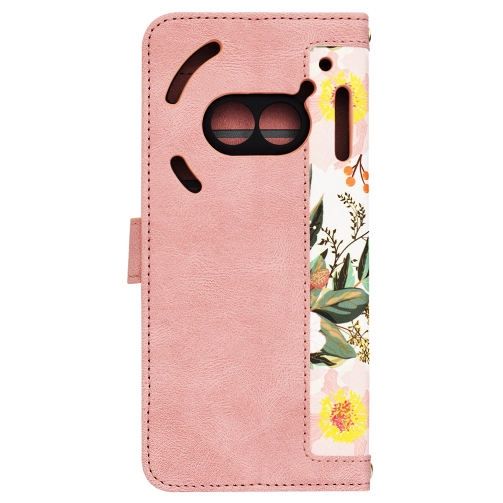 Funda para Nothing Phone (2a) Plus / Phone (2a), Techsuit, FlipCraft, Rosa