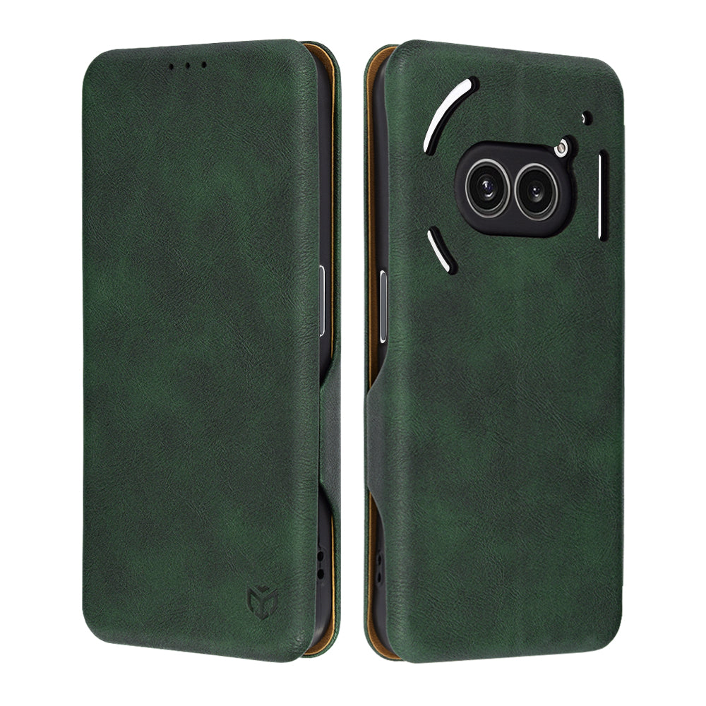 Funda para Nothing Phone (2a) Plus / Phone (2a), Techsuit, Safe Wallet Plus, Verde