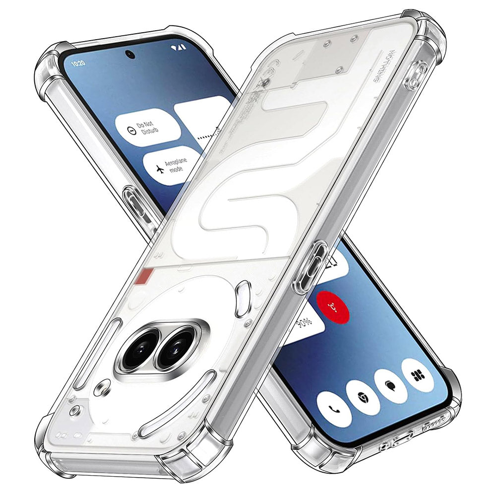 Funda para Nothing Phone (2a) Plus / Phone (2a), Techsuit, Transparente a prueba de golpes