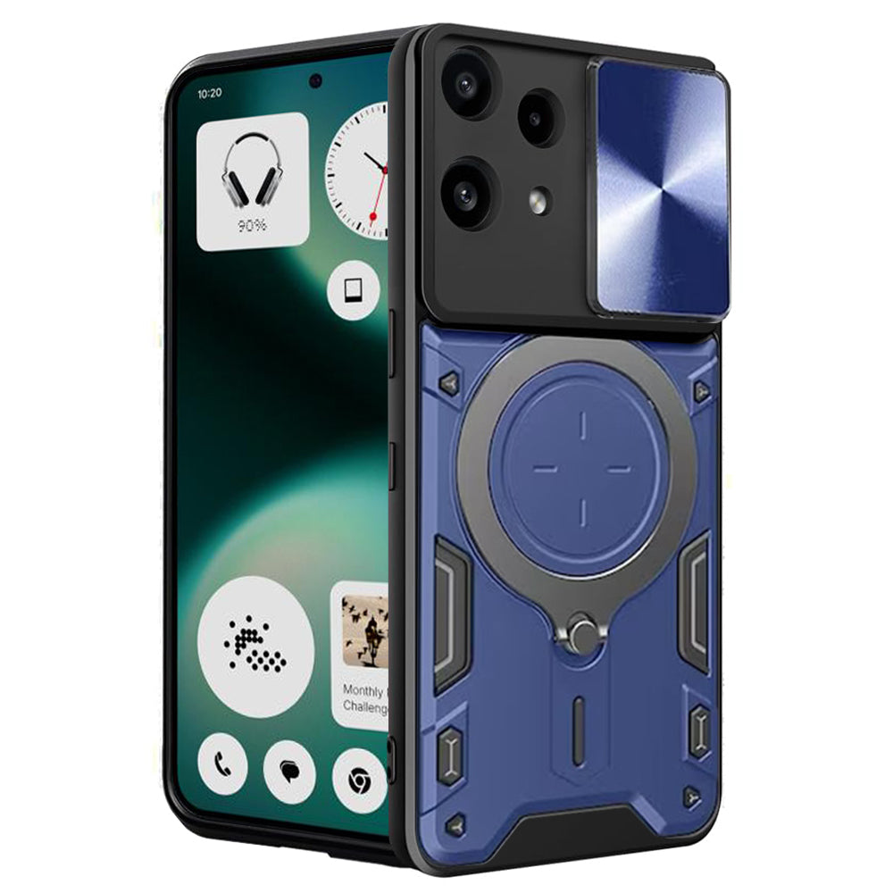 Funda para Nothing Phone (3a) Lite, Techsuit, CamGuard Pro, Azul