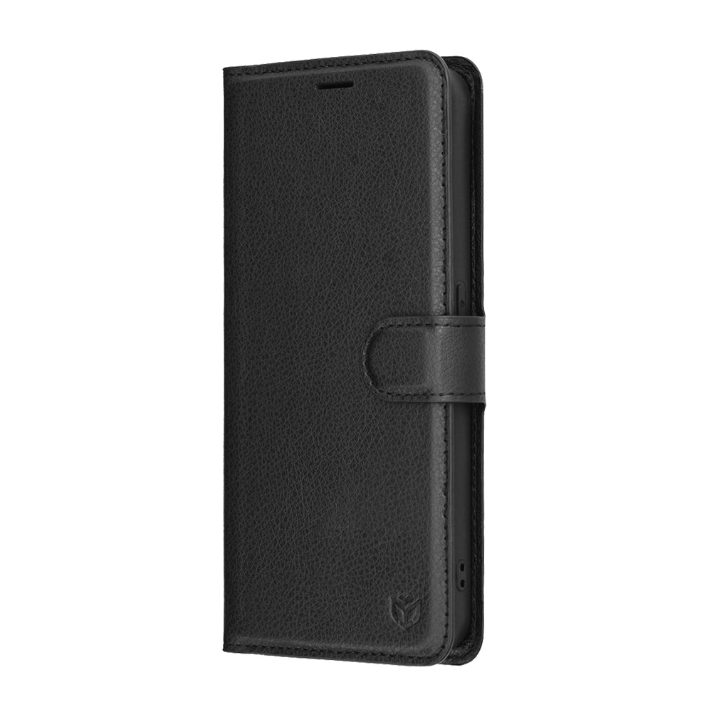 Funda para Nothing Phone (3a) Lite, Techsuit, Leather Folio, Negra