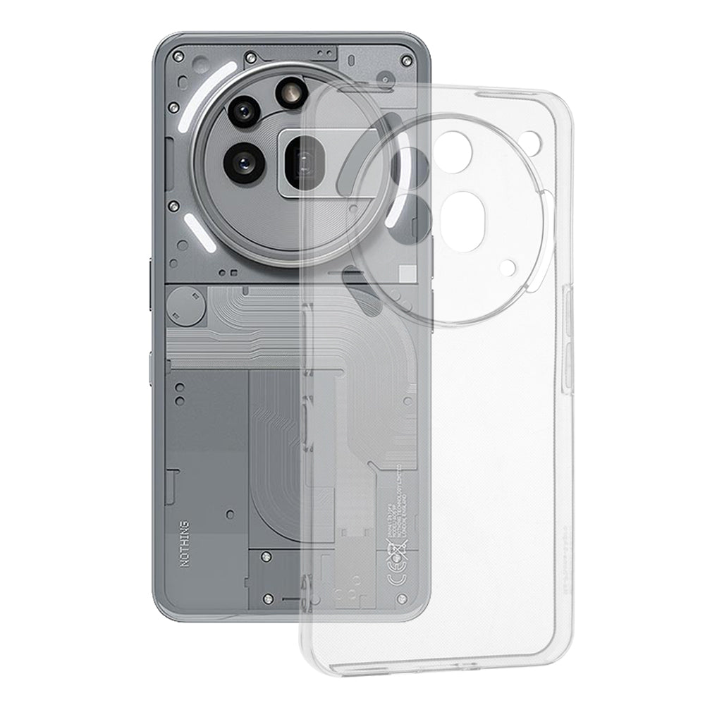 Funda para Nothing Phone (3a) Pro, Techsuit, Clara, Transparente