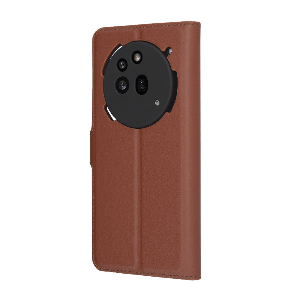 Funda para Nothing Phone (3a) Pro, Techsuit, Leather Folio, Marrón