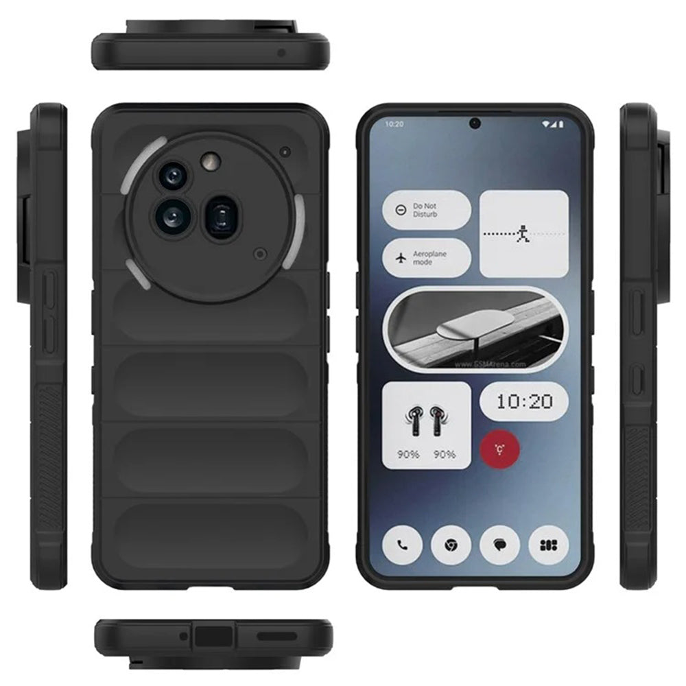 Funda para Nothing Phone (3a) Pro, Techsuit, Magic Shield, Negra