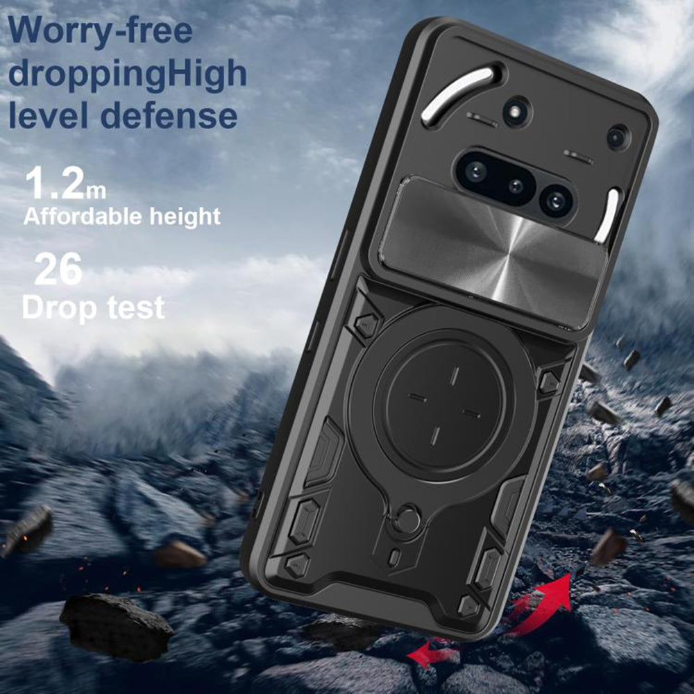 Funda para Nothing Phone (3a), Techsuit, CamGuard Pro, Azul