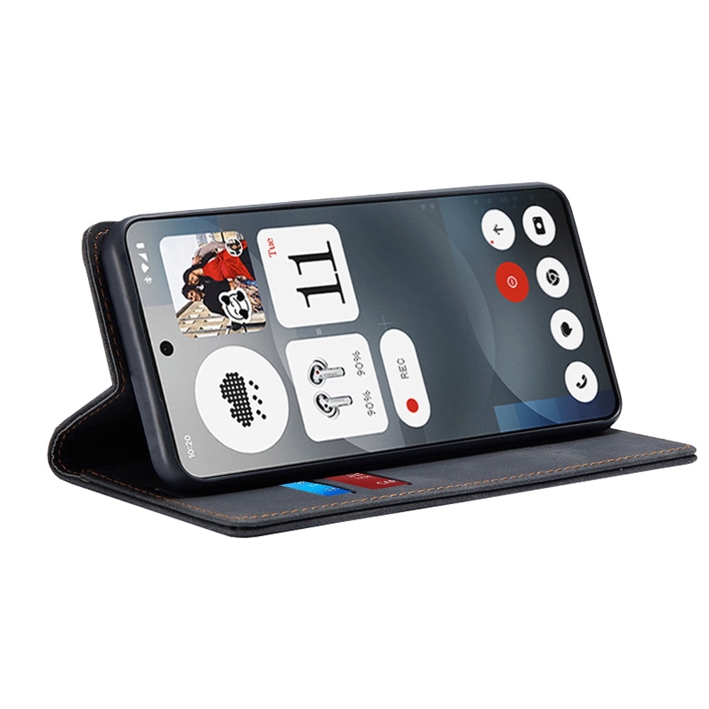 Funda para Nothing Phone (3a), Techsuit, Confy, Negra