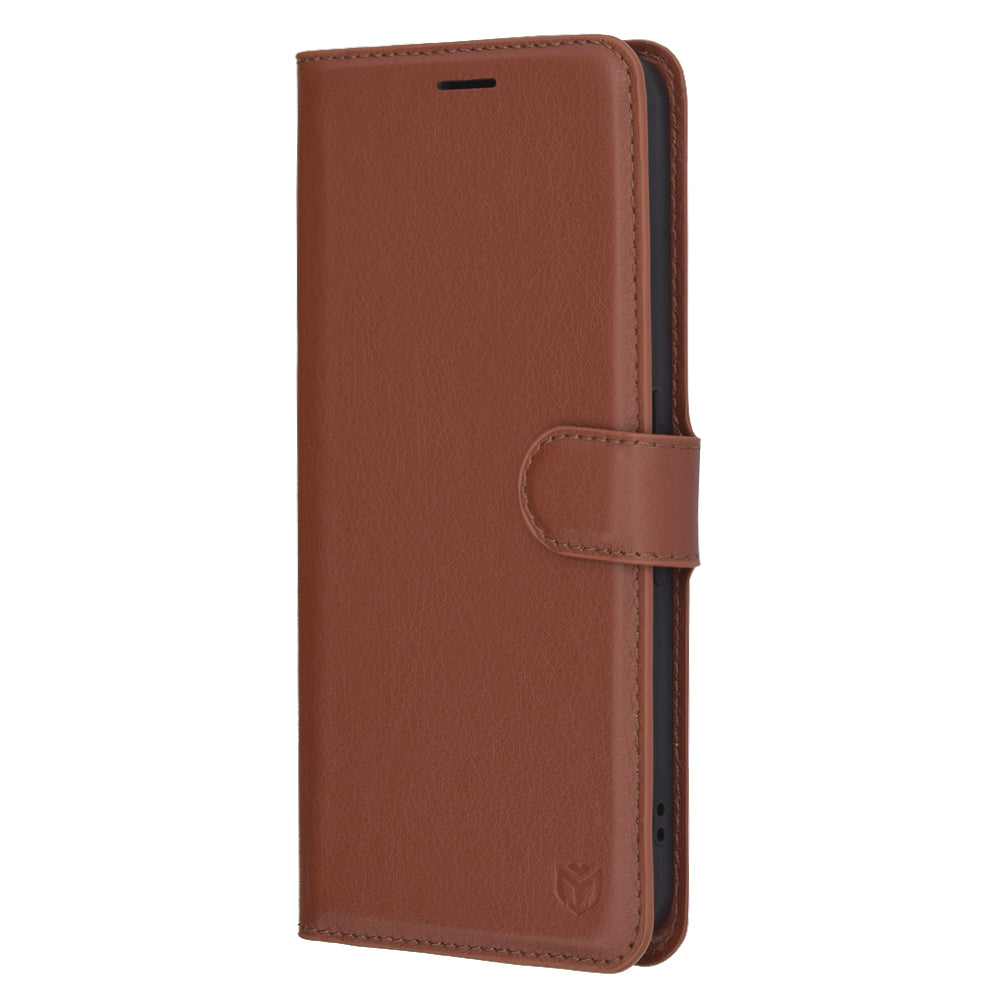 Funda para Nothing Phone (3a), Techsuit, Leather Folio, Marrón