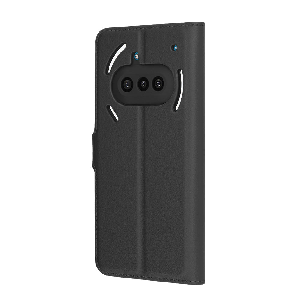 Funda para Nothing Phone (3a), Techsuit, Leather Folio, Negra