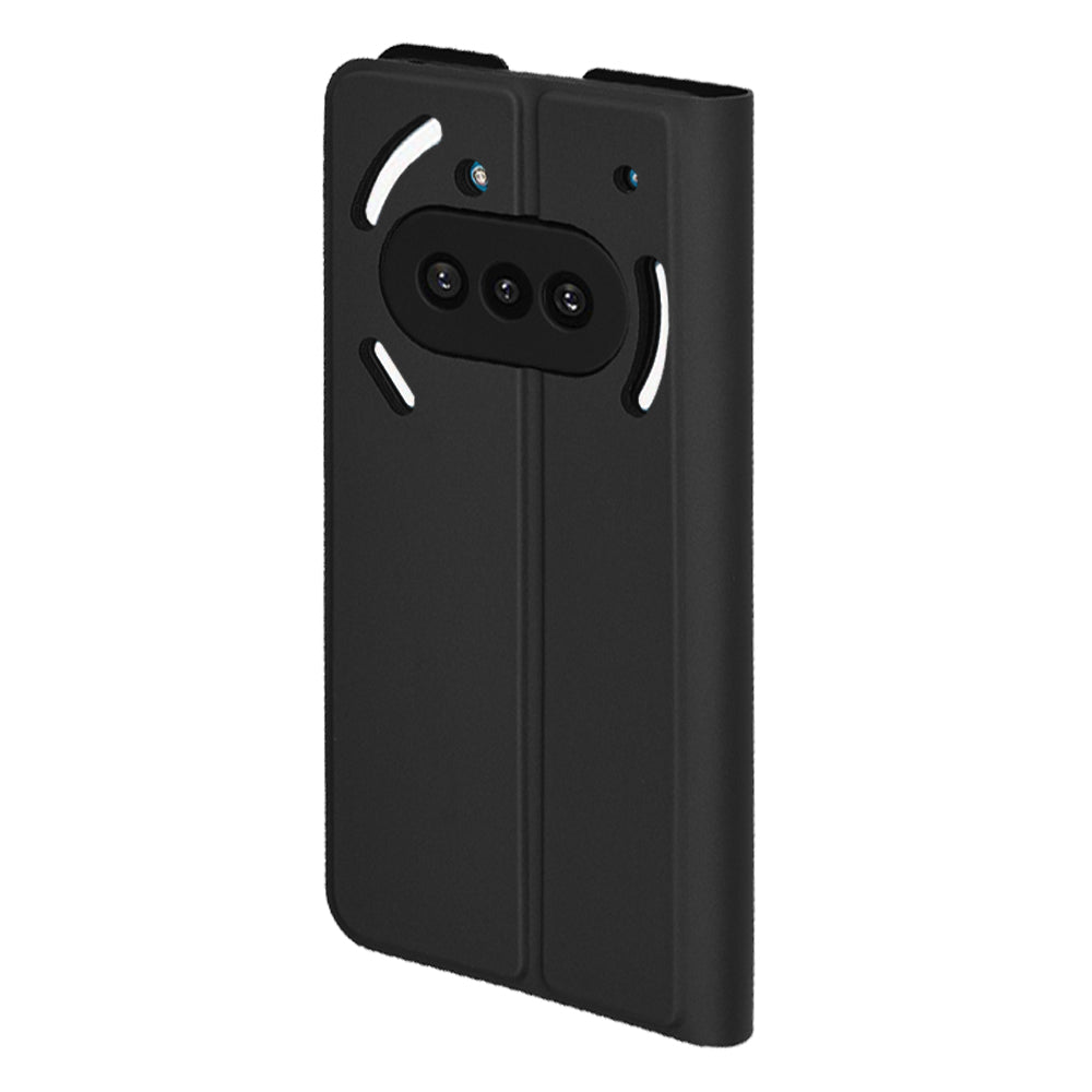 Funda para Nothing Phone (3a), Techsuit, Magskin Book, Negra