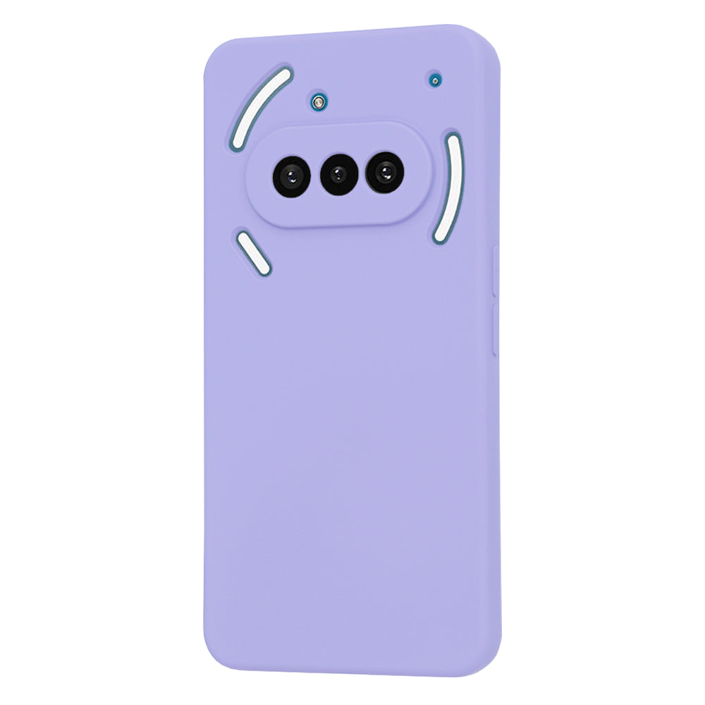 Funda para Nothing Phone (3a), Techsuit, SoftFlex, Morado Claro