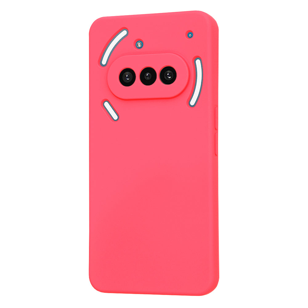 Funda para Nothing Phone (3a), Techsuit, SoftFlex, Rosa Oscuro
