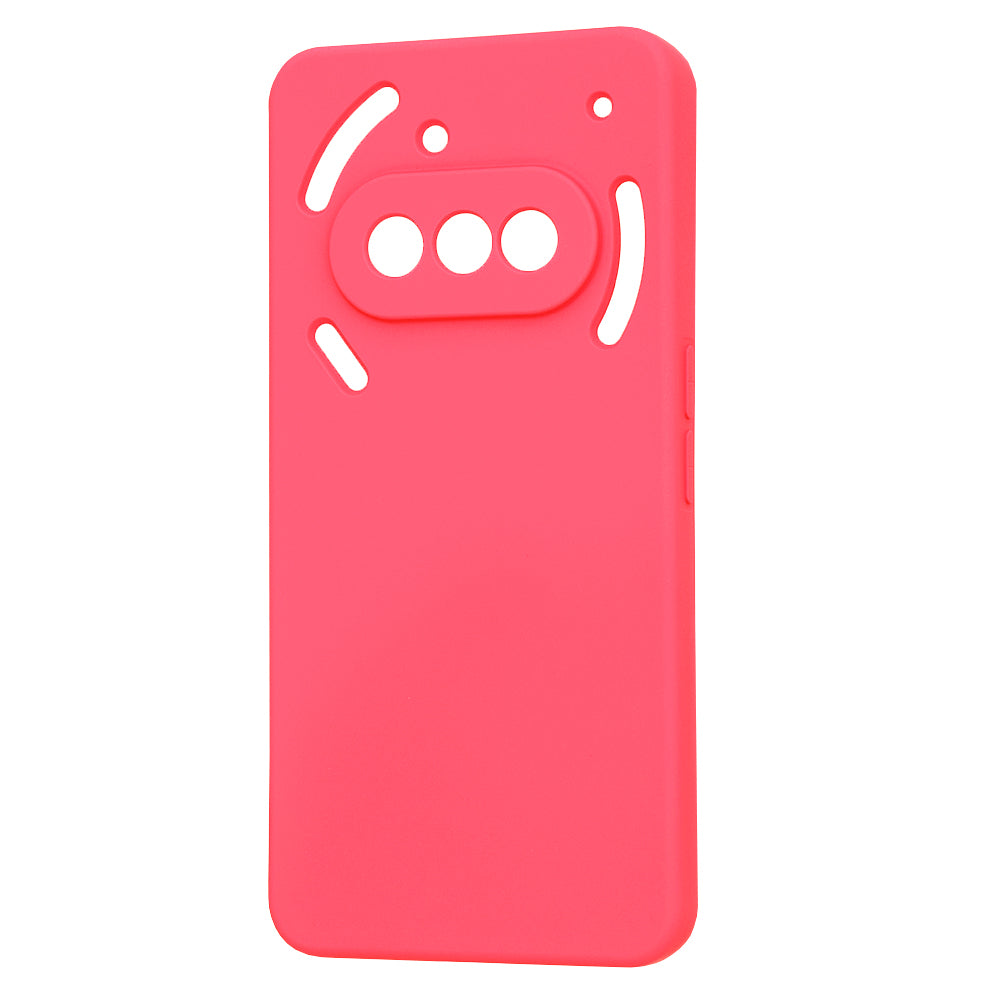 Funda para Nothing Phone (3a), Techsuit, SoftFlex, Rosa Oscuro
