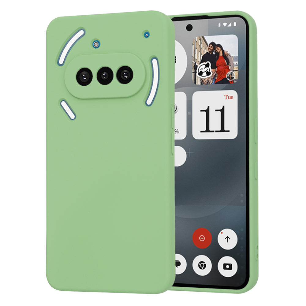 Funda para Nothing Phone (3a), Techsuit, SoftFlex, Verde Claro