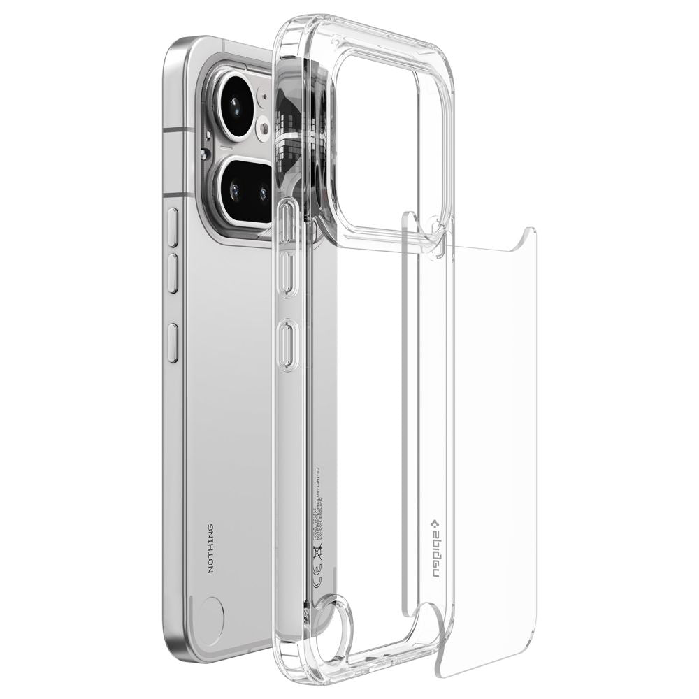 Funda para Nothing Phone (4a) Pro, Spigen, Ultra Hybrid, Transparente ACS11632