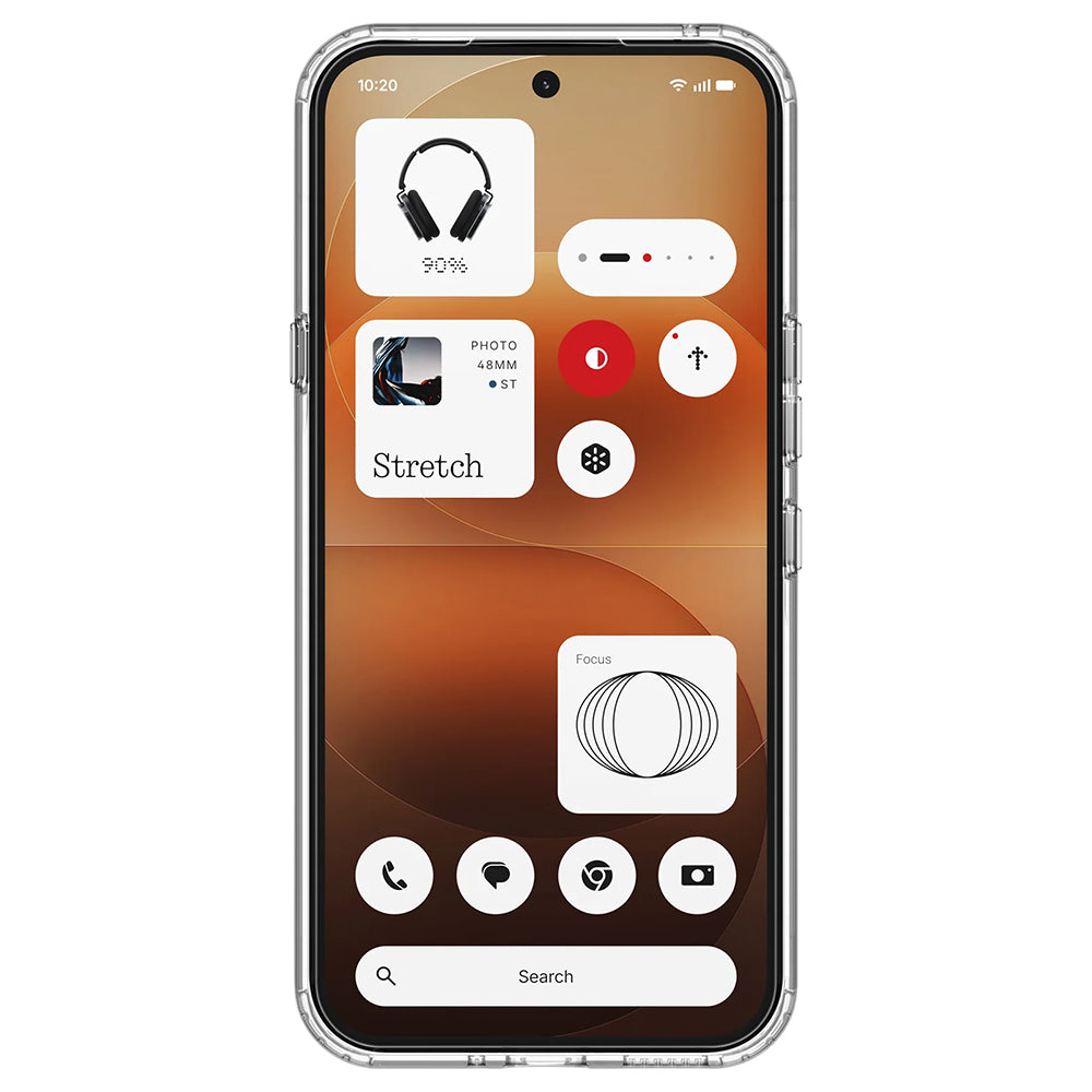 Funda para Nothing Phone (4a) Pro, Spigen, Ultra Hybrid, Transparente ACS11632