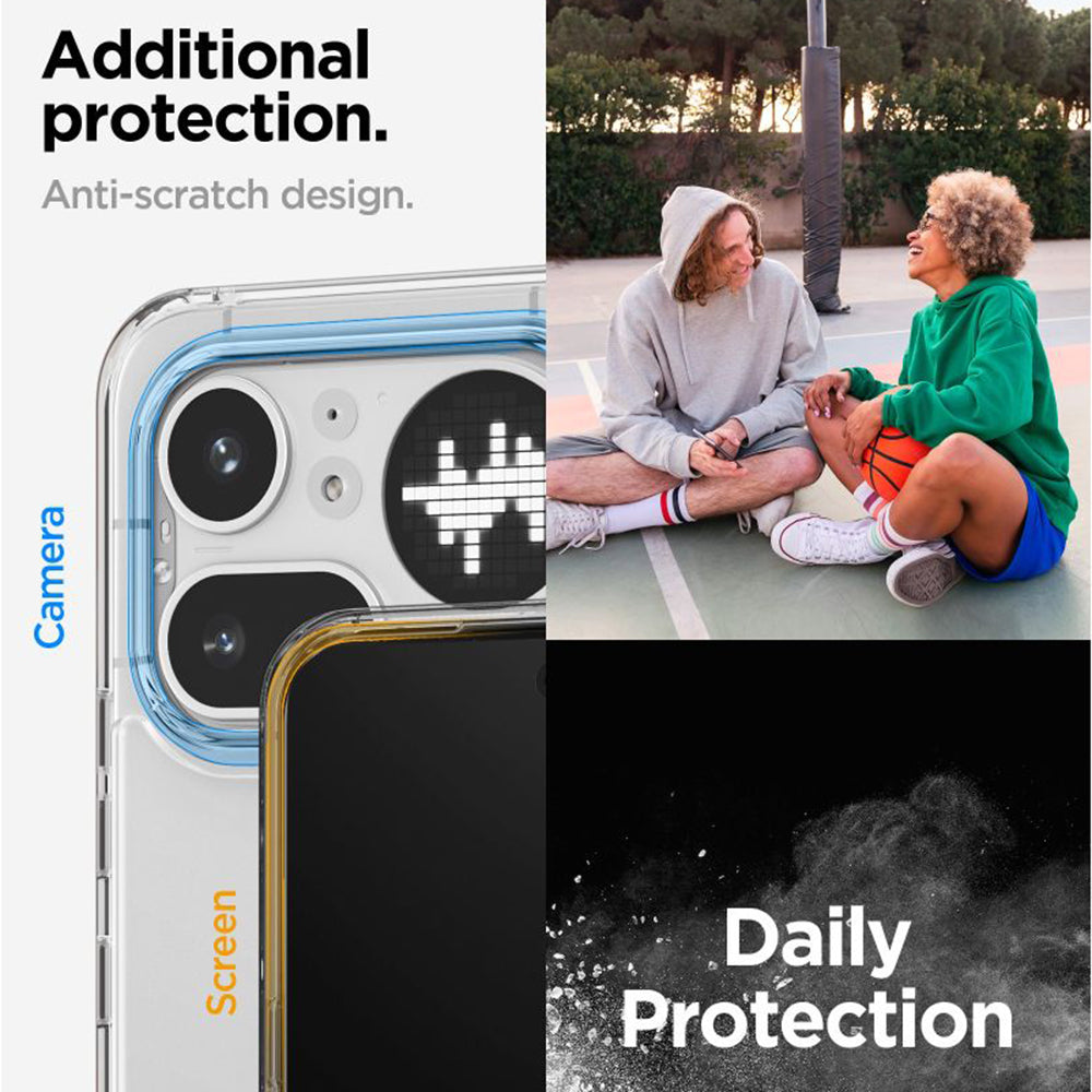 Funda para Nothing Phone (4a) Pro, Spigen, Ultra Hybrid, Transparente ACS11632