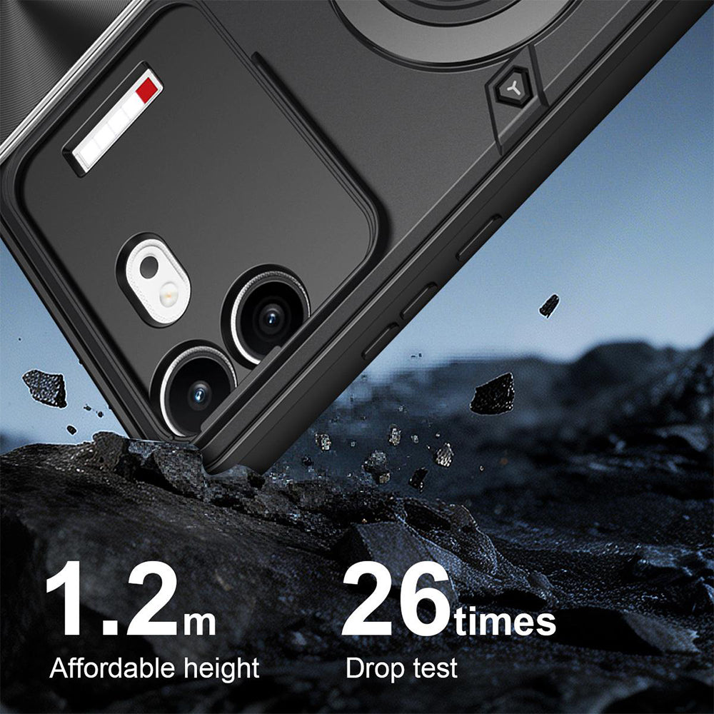 Funda para Nothing Phone (4b), Techsuit, CamGuard Pro, Negra