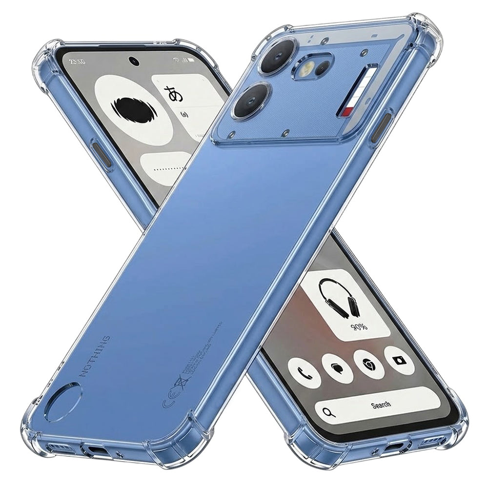 Funda para Nothing Phone (4b), Techsuit, Shockproof Clear, Transparente
