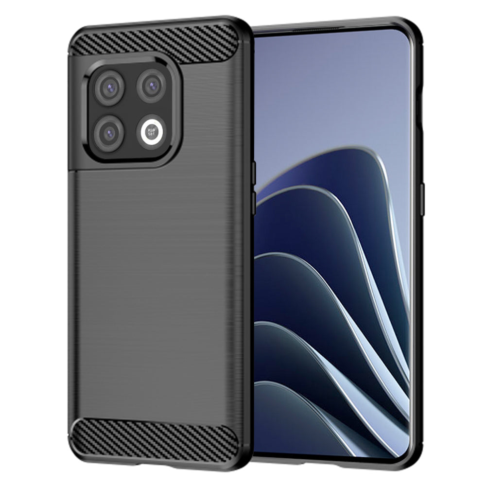 Funda para OnePlus 10 Pro, Techsuit, Carbono, Negra