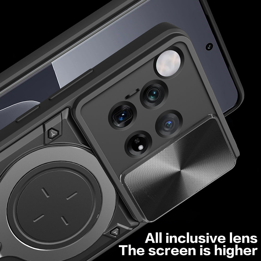 Funda para OnePlus 12, Techsuit, CamGuard Pro, Negra