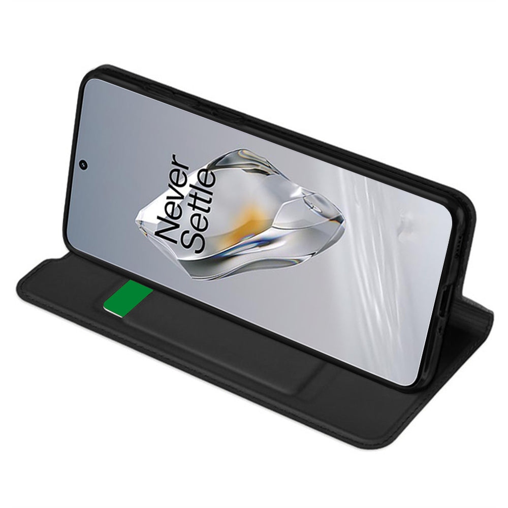 Funda para OnePlus 12, Techsuit, Magskin Book, Negra