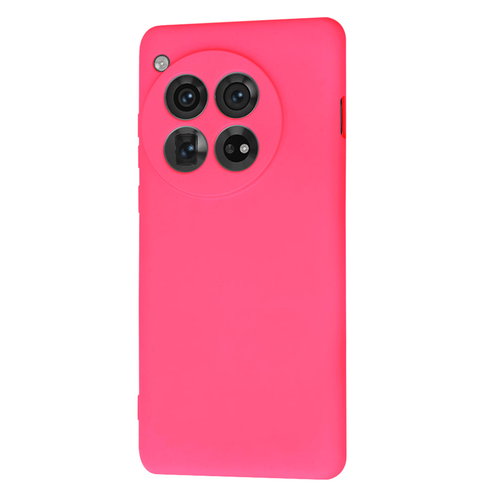 Funda para OnePlus 12, Techsuit, SoftFlex, Rosa Oscuro