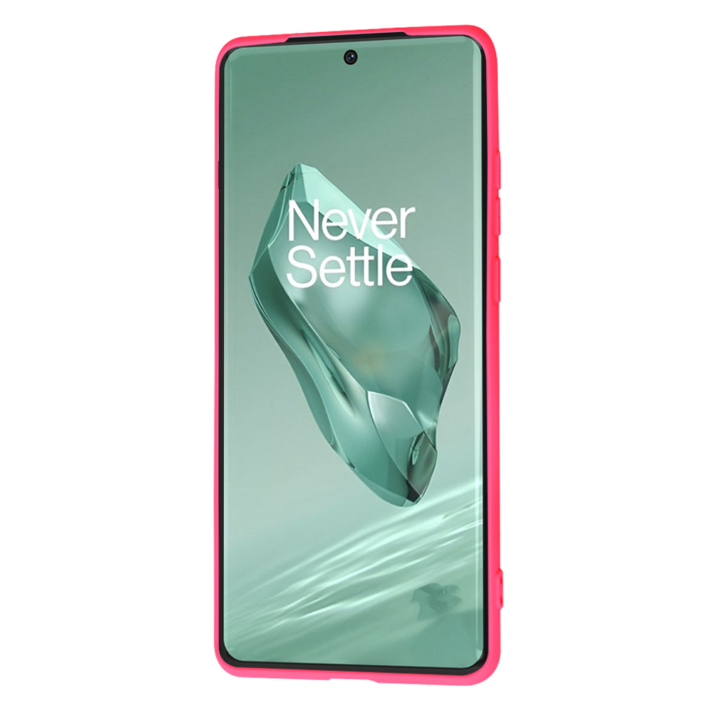 Funda para OnePlus 12, Techsuit, SoftFlex, Rosa Oscuro
