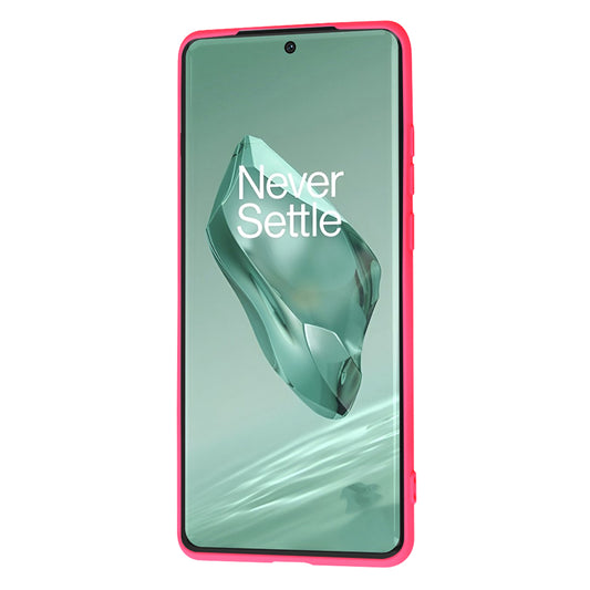 Funda para OnePlus 12, Techsuit, SoftFlex, Rosa Oscuro