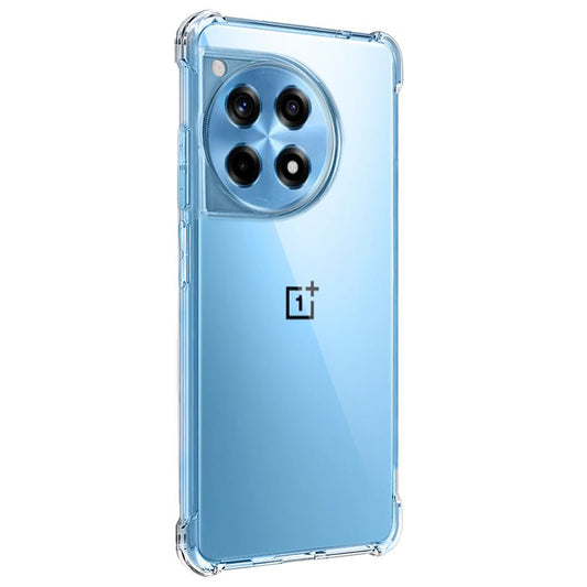 Funda para OnePlus 12R, Techsuit, Antigolpes Transparente, Transparente