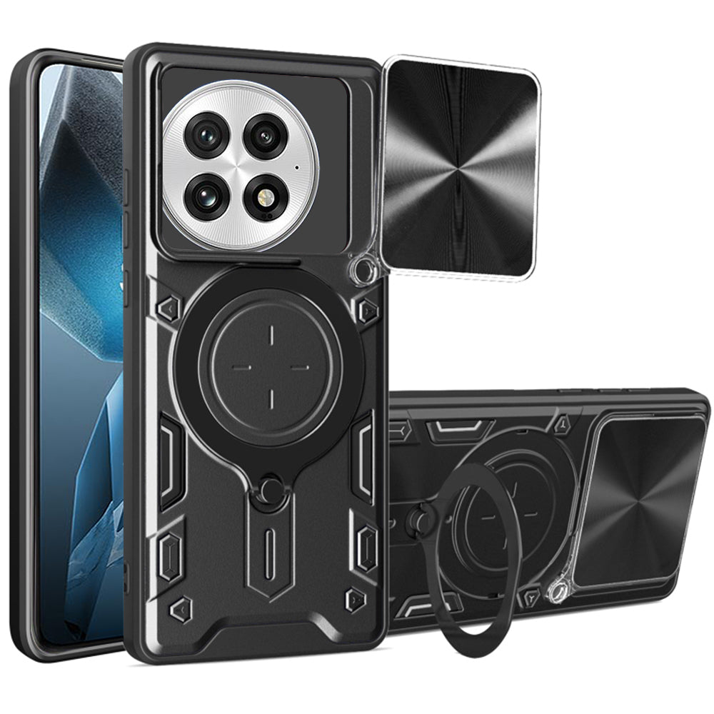 Funda para OnePlus 13, Techsuit, CamGuard Pro, Negra