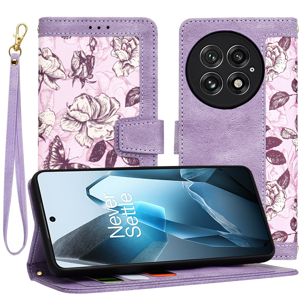 Funda para OnePlus 13, Techsuit, FlipCraft, Morado
