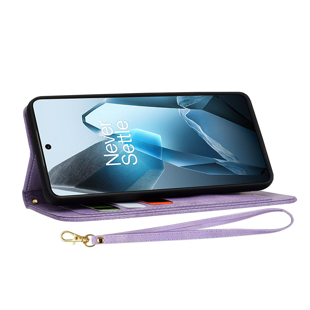 Funda para OnePlus 13, Techsuit, FlipCraft, Morado