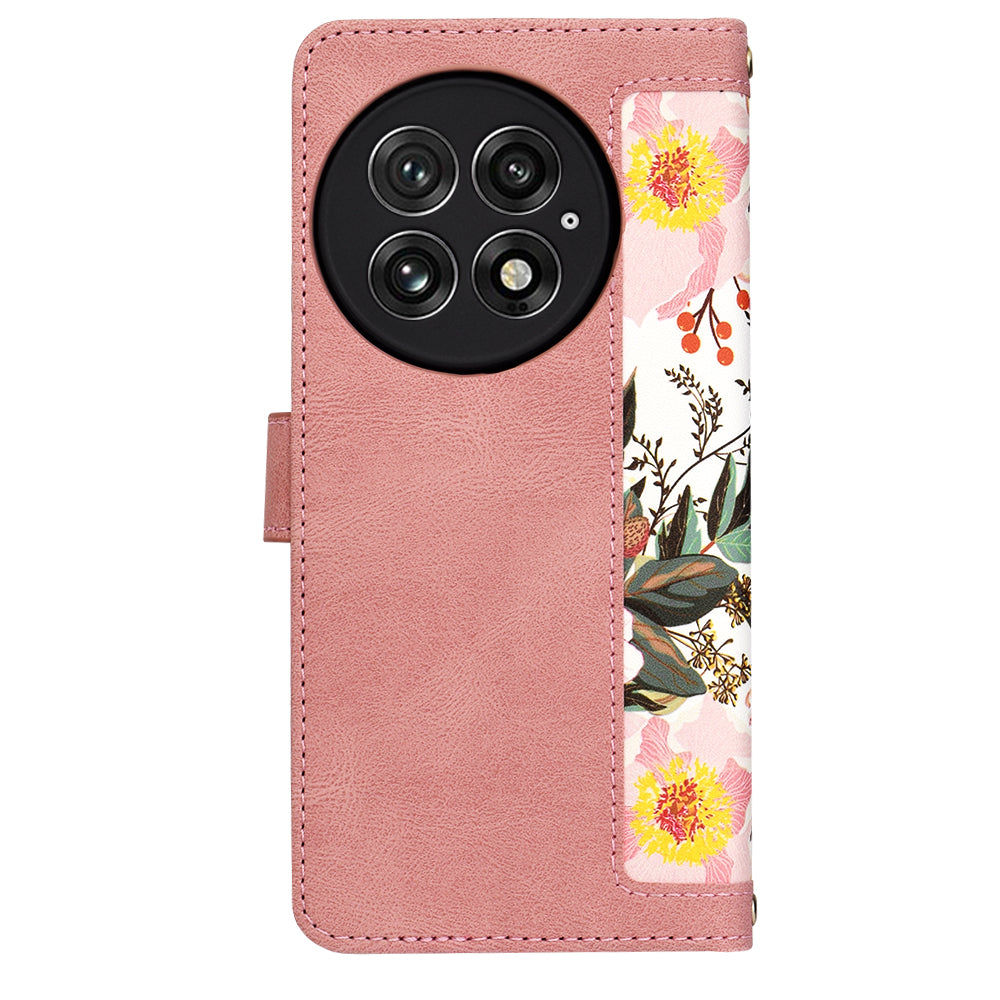Funda para OnePlus 13, Techsuit, FlipCraft, Rosa