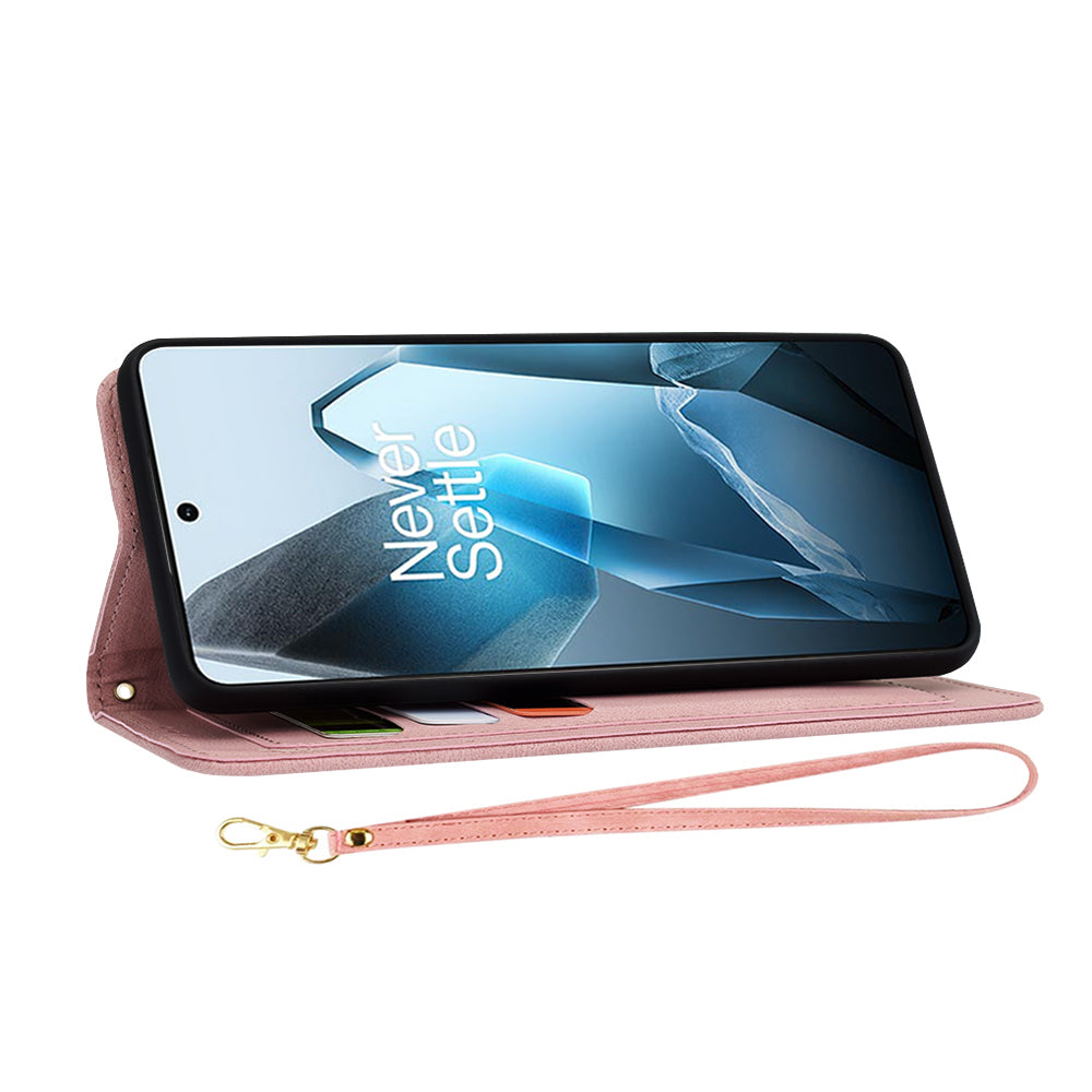Funda para OnePlus 13, Techsuit, FlipCraft, Rosa
