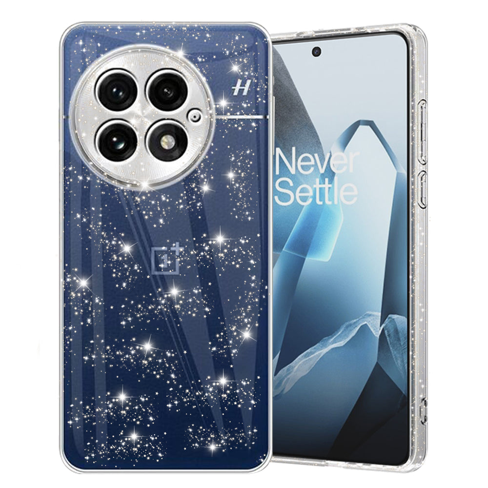 Funda para OnePlus 13, Techsuit, SparkleSkin, Transparente