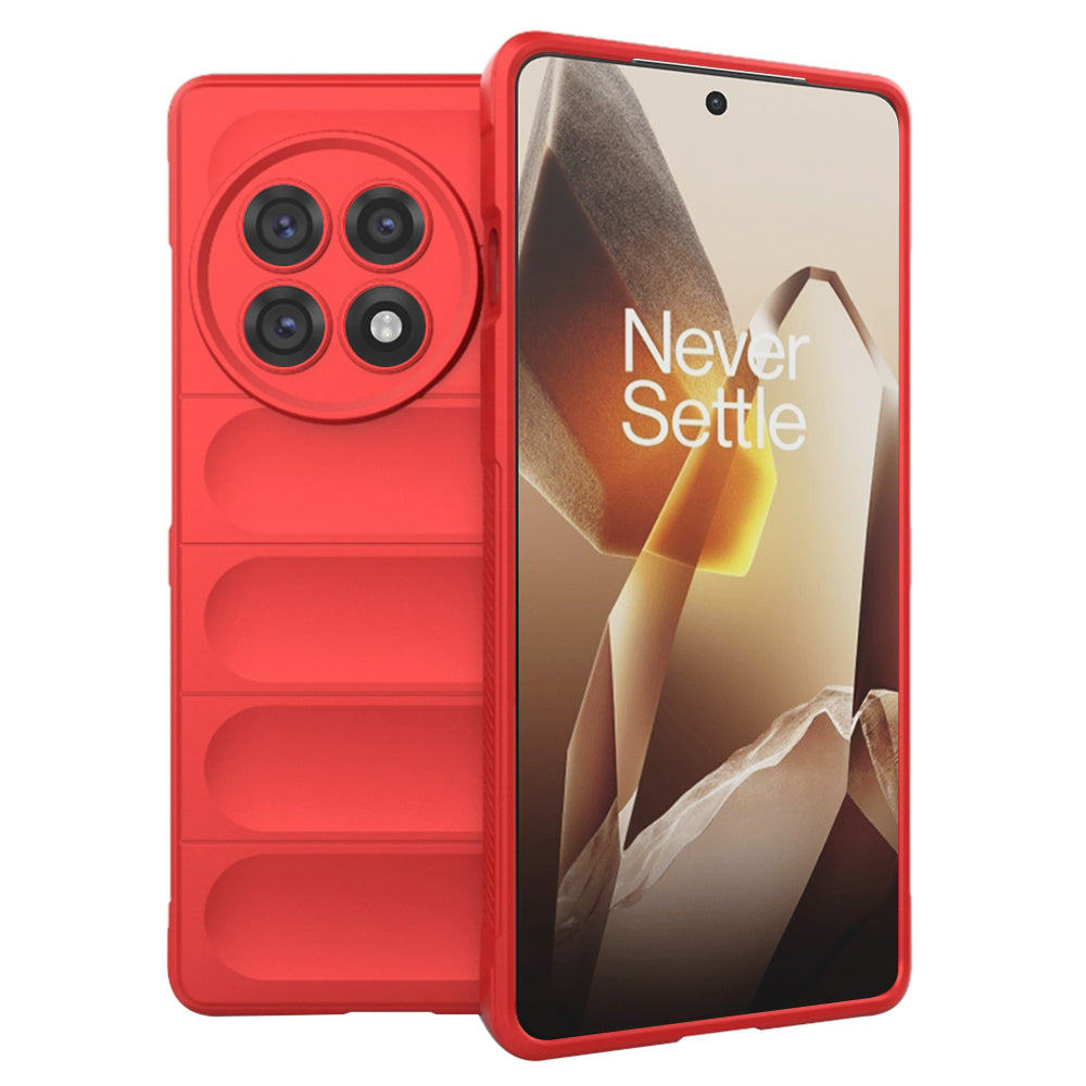 Funda para OnePlus 13R, Techsuit, Magic Shield, Roja
