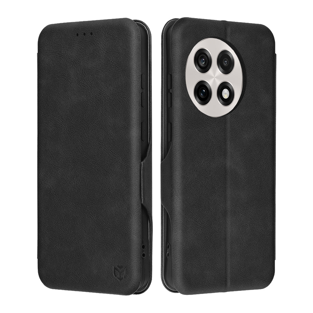 Funda para OnePlus 13R, Techsuit, Safe Wallet Plus, Negra