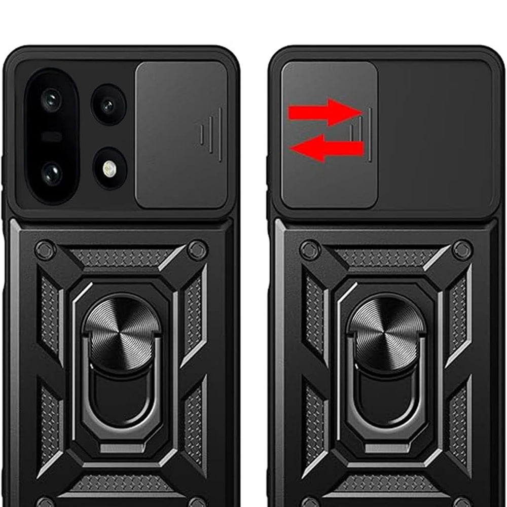 Funda para OnePlus 15R, Techsuit, CamShield, Negra