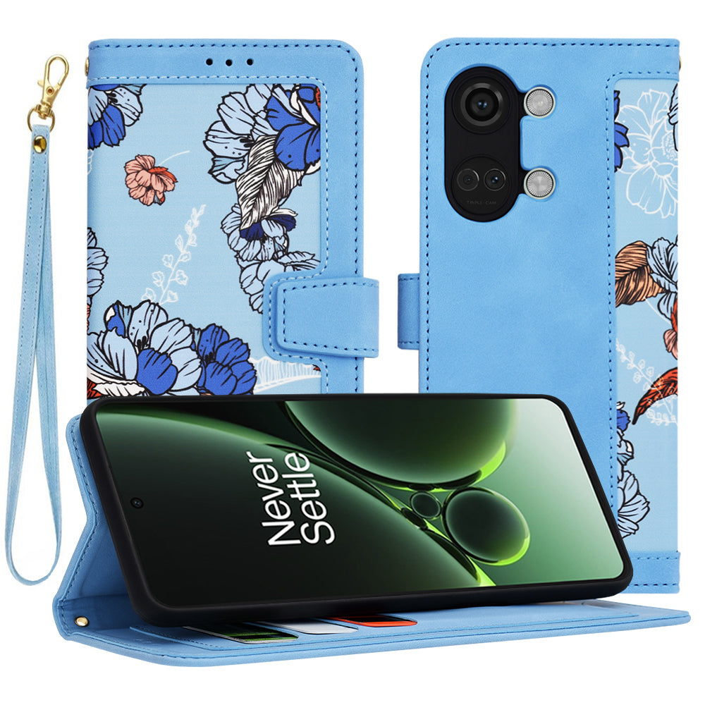 Funda para OnePlus Nord 3, Techsuit, FlipCraft, Azul