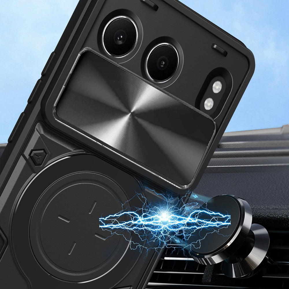 Funda para OnePlus Nord 4, Techsuit, CamGuard Pro, Negra