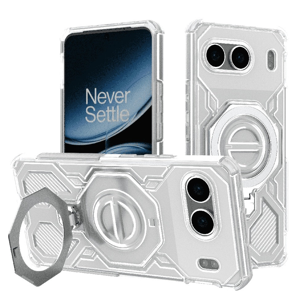 Funda para OnePlus Nord 4, Techsuit, Carbon Shield Pro, Blanca