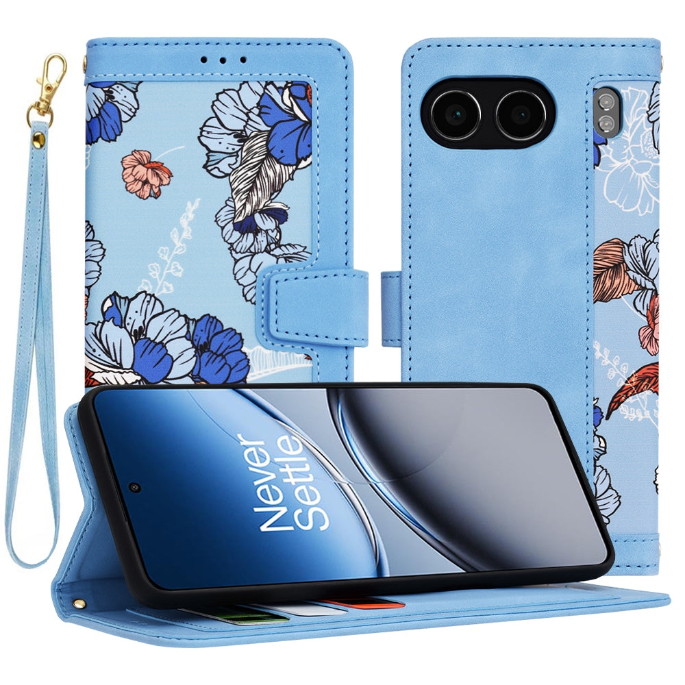 Funda para OnePlus Nord 4, Techsuit, FlipCraft, Azul