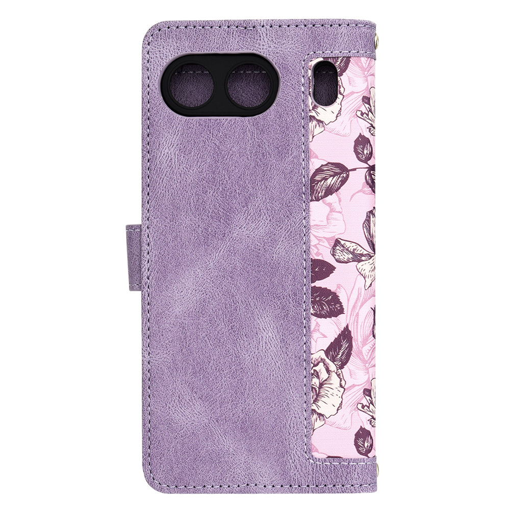 Funda para OnePlus Nord 4, Techsuit, FlipCraft, Morado