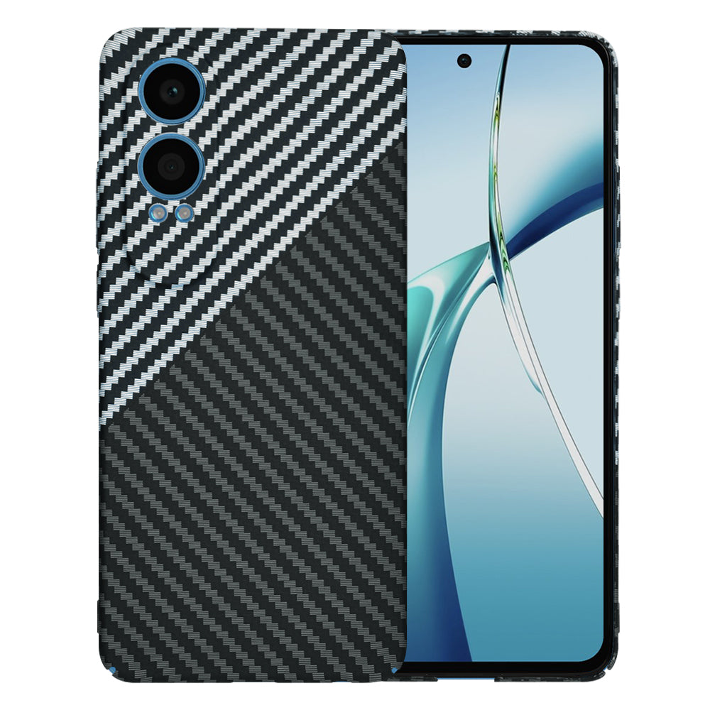 Funda para OnePlus Nord CE4 Lite, Techsuit, Carbonite FiberShell, Negra Gris