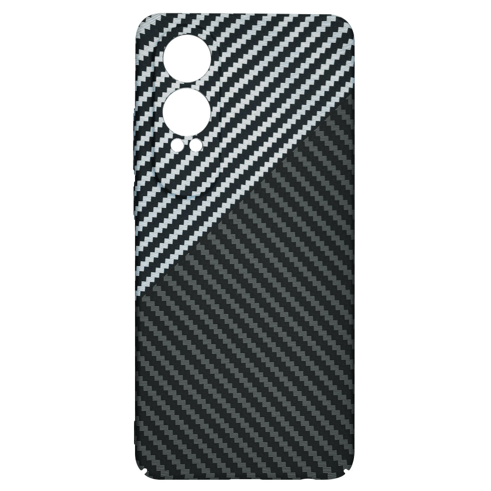 Funda para OnePlus Nord CE4 Lite, Techsuit, Carbonite FiberShell, Negra Gris
