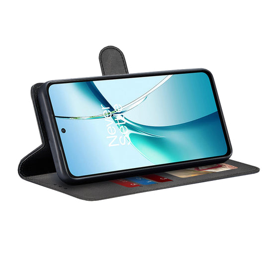 Funda para OnePlus Nord CE4 Lite, Techsuit, Diary Book, Negra