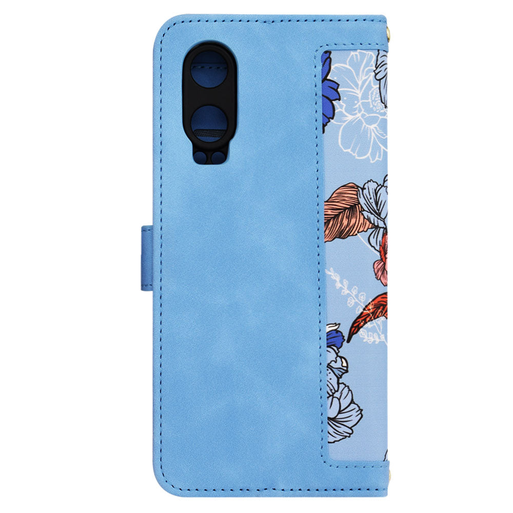 Funda para OnePlus Nord CE4 Lite, Techsuit, FlipCraft, Azul