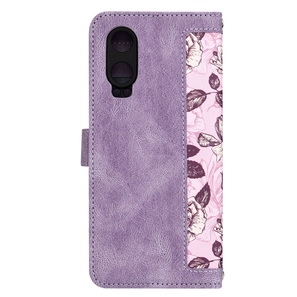Funda para OnePlus Nord CE4 Lite, Techsuit, FlipCraft, Morado